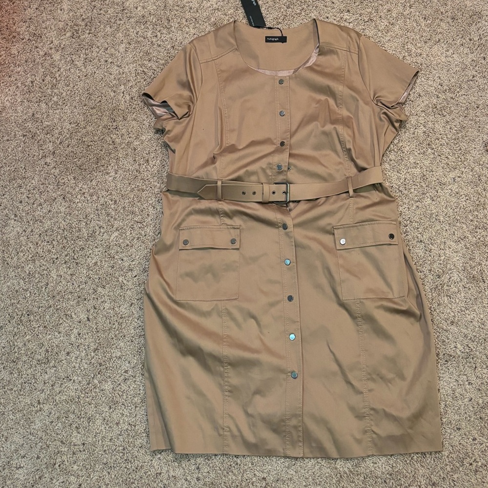 NWT Marks & Spencer belted dress